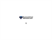 Tablet Screenshot of mbaadmission.com